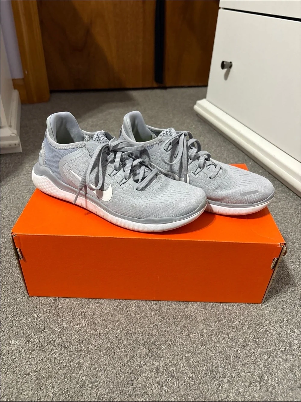 Nike Grey Run Swift Sneakers